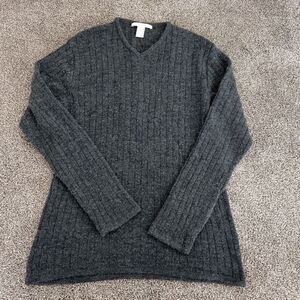 Perry Ellis Men's Ribbed V-Neck Sweater size large